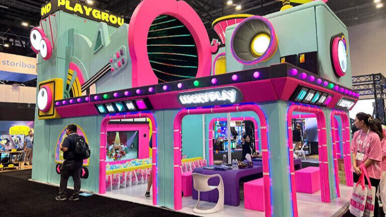 Luckyplay 展台:让儿童游乐设备成为可玩空间